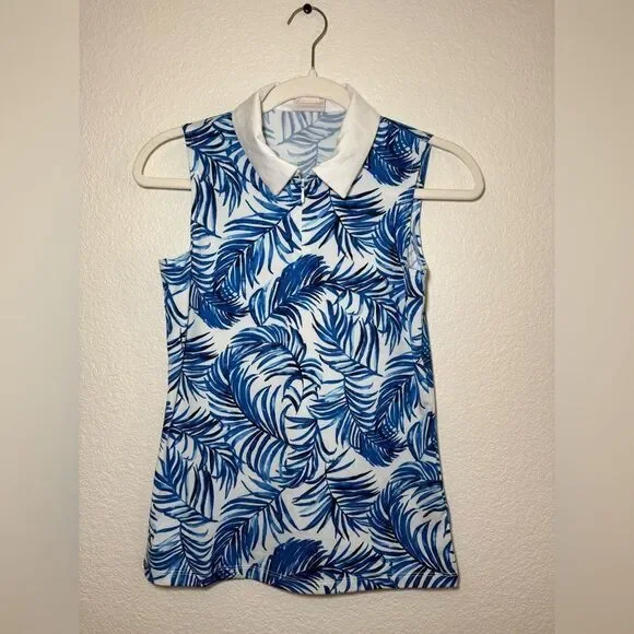 Tommy Bahama Women’s Sleeveless Golf Top - Picture 2 of 4